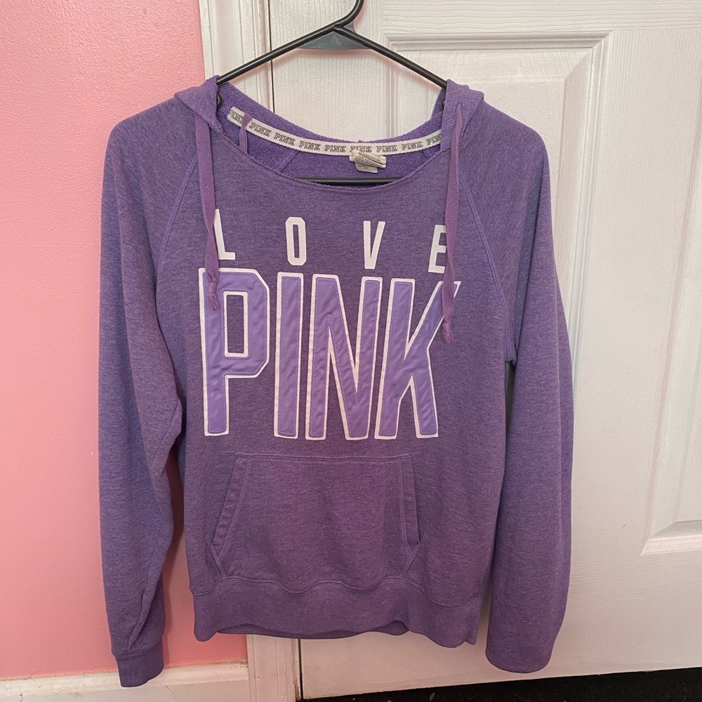 XS purple Victoria’s Secret PINK sweatshirt
